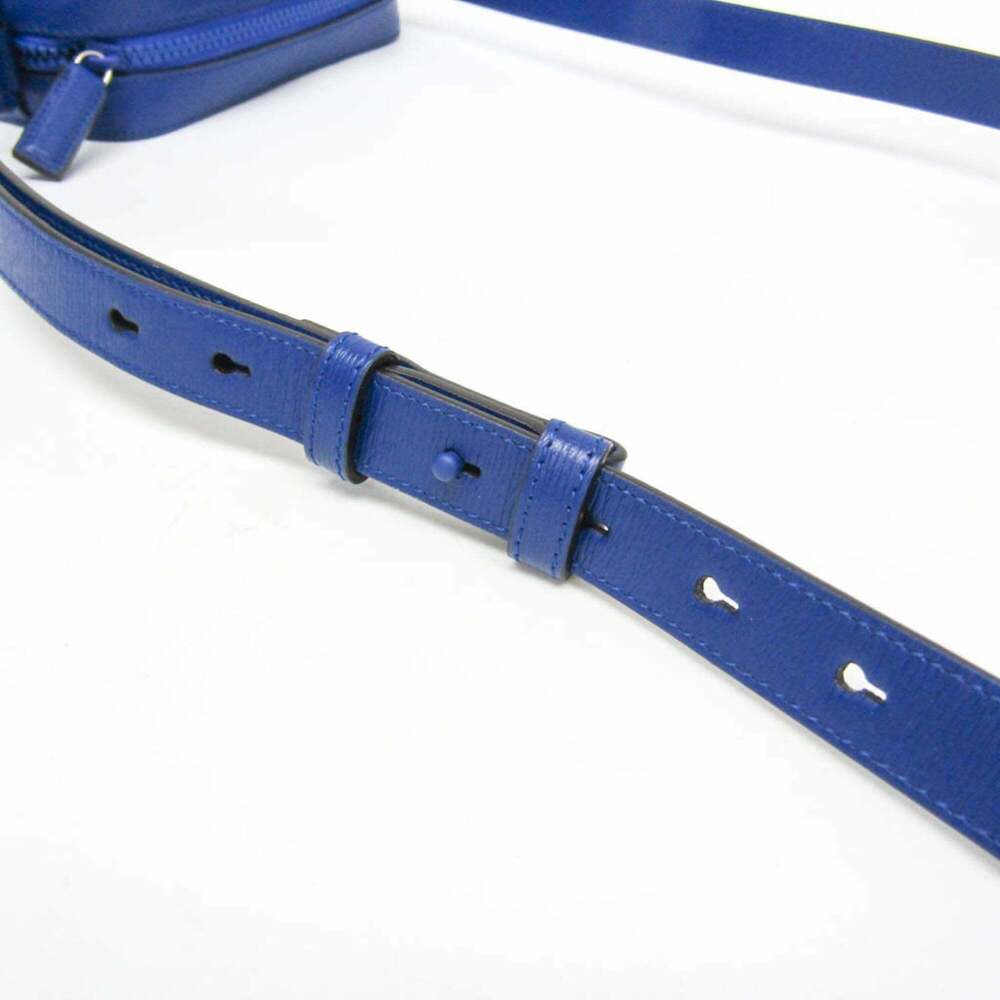 GUCCI Blue Leather Shoulder Bag - Picture 10 of 14